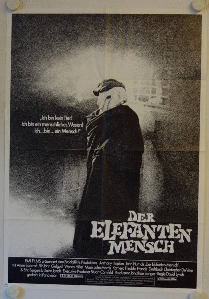 Der Elefantenmensch originales deutsches Filmplakat